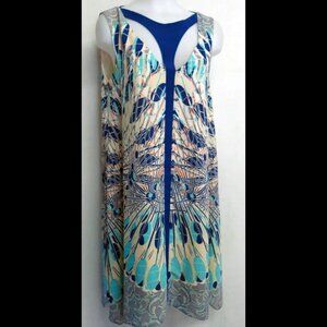 BCBG Sleeveless Halter Top Tent Dress with Y plunge  - size S - like new